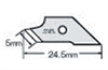 Olfa blade COB-1 til Cirkelskærer CMP-1 og DAFA cirkelskærer C-101